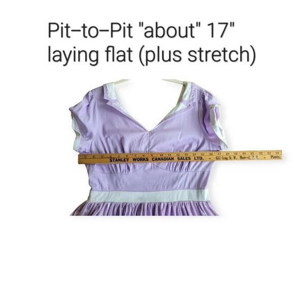 Hot Topic Retro Disney Alice in Wonderland Lavender Tea Party Dress – Size M - Picture 11 of 16